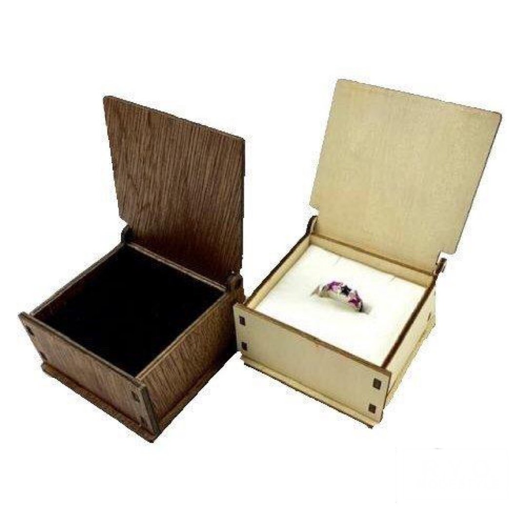 ACCESSORIES JEWELRY BOX CLOSURE 2color - 收纳用品 - 木头 咖啡色