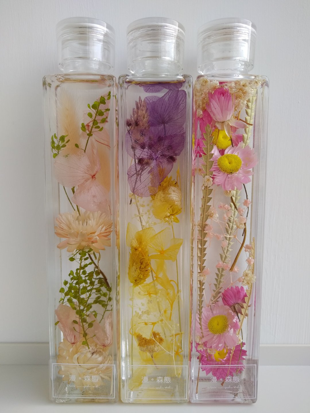 【漫。森态】浮游花 Herbarium ハーバリウム - 干燥花/捧花 - 植物．花 多色