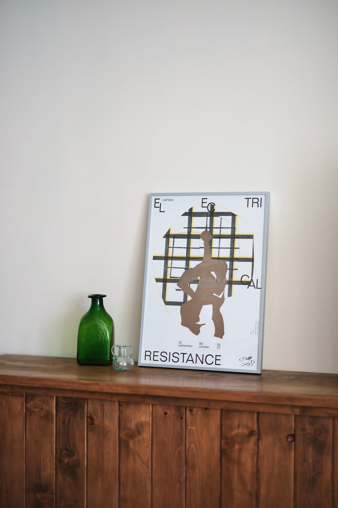 山口崇多ELECTRICAL RESISTANCE A2 poster 忍耐力 - 海报/装饰画/版画 - 纸 多色