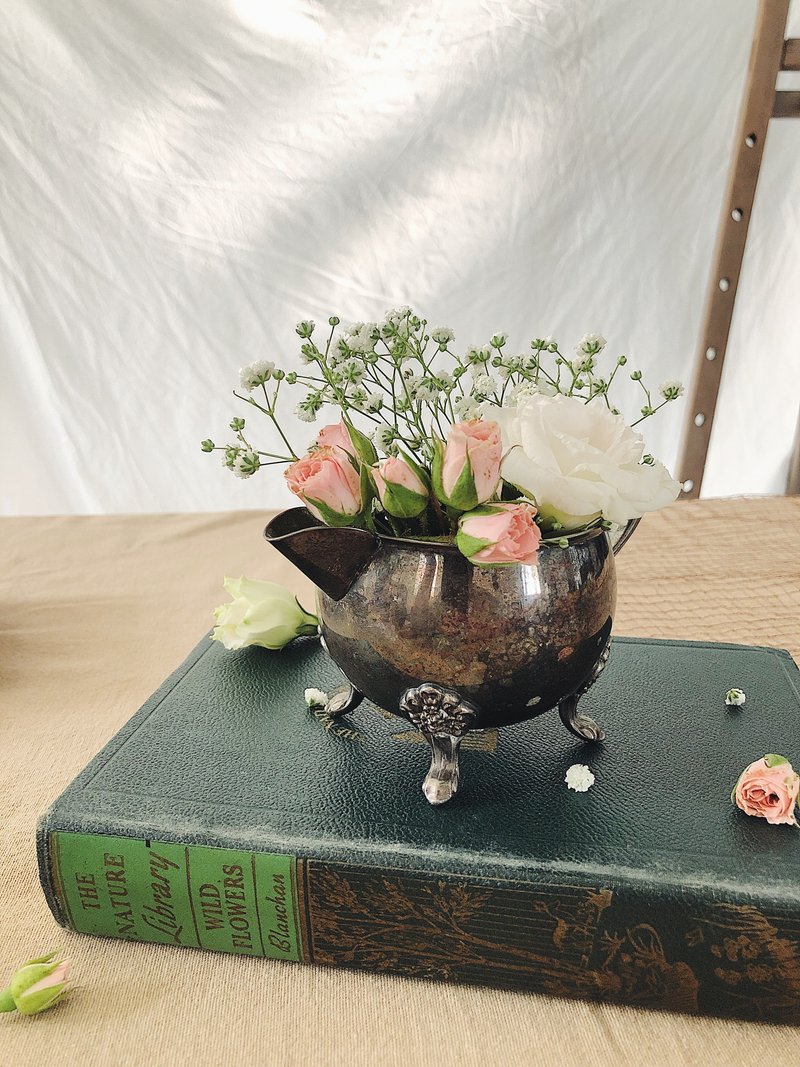 美国Leonard1960年代镀银器具/花器/花瓶/摆饰多用途 - 花瓶/陶器 - 其他金属 