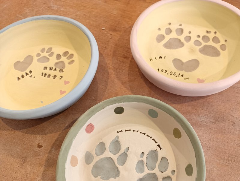 宠物纪念脚印 - 陶艺 - 陶 