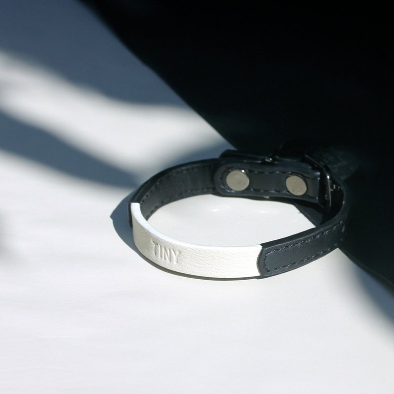薄皮宠物项圈，真皮软皮，刻名字，狗项圈，猫项圈 - 项圈/牵绳 - 真皮 黑色