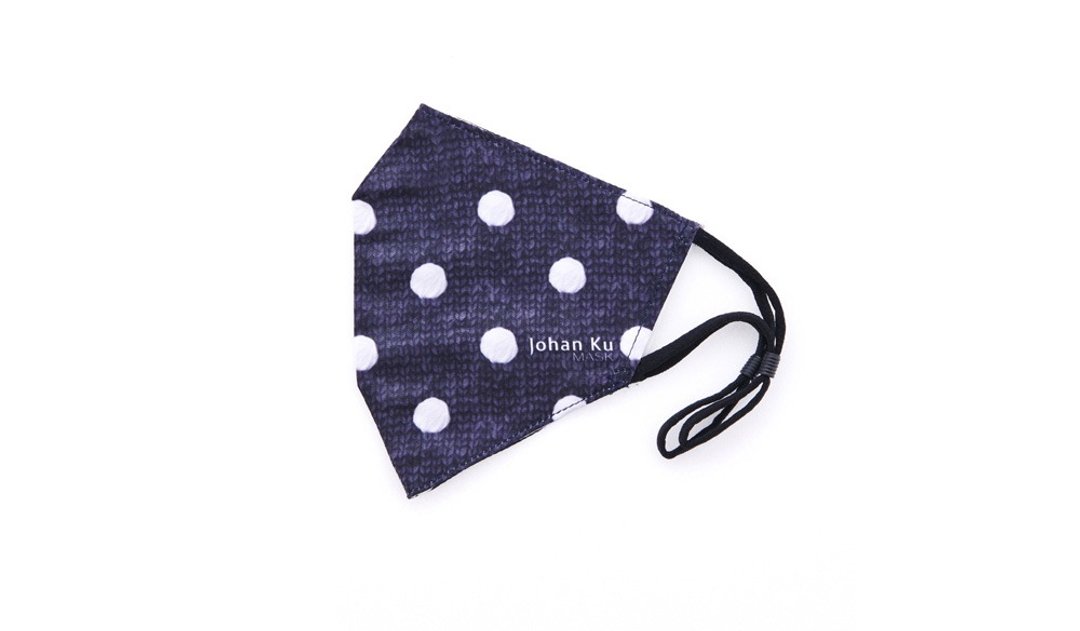 Johan Ku Mask - 019_It's All About Knit_03- 蚕丝内里布口罩/口罩套 - 口罩 - 丝．绢 黑色