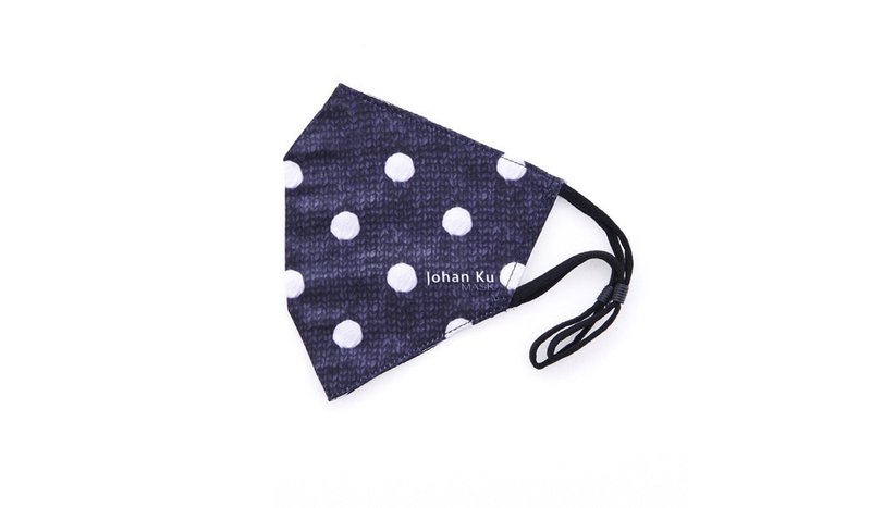 Johan Ku Mask - 019_It's All About Knit_03- 蚕丝内里布口罩/口罩套 - 口罩 - 丝．绢 黑色