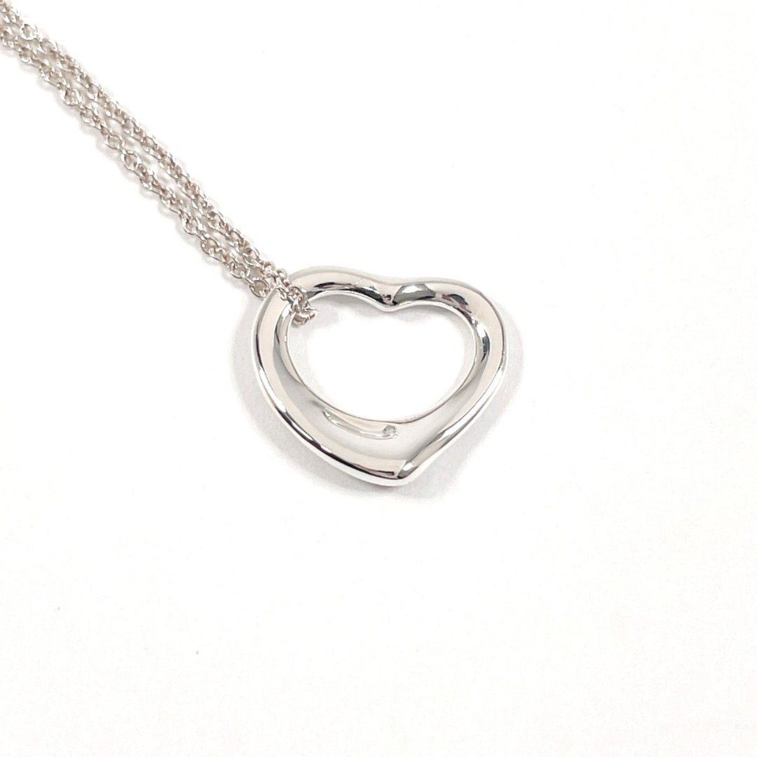 [日本直销，二手，状况良好] Tiffany & Co. 项链，Open Heart，Elsa Peretti，925银，全新加工，配件 - 项链 - 纯银 银色