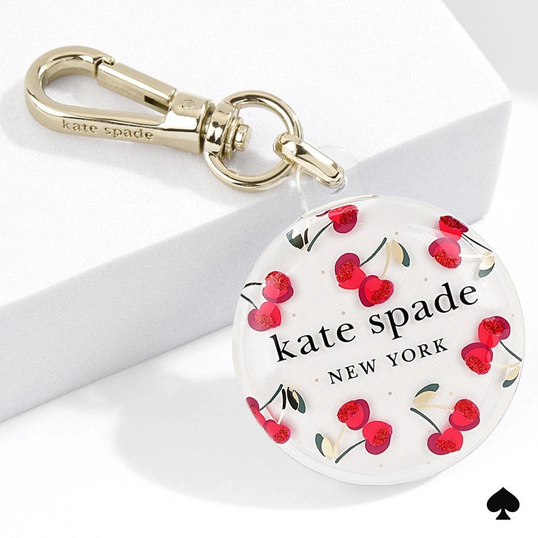 Kate Spade AirTag 保护套 樱桃 - 其他 - 塑料 蓝色