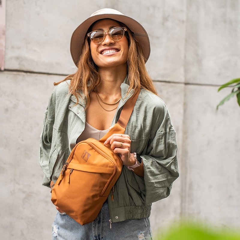 环保调色板 随身缓存包  Eco Primary Fisher_RP  金茶色  3L - 侧背包/斜挎包 - 聚酯纤维 橘色