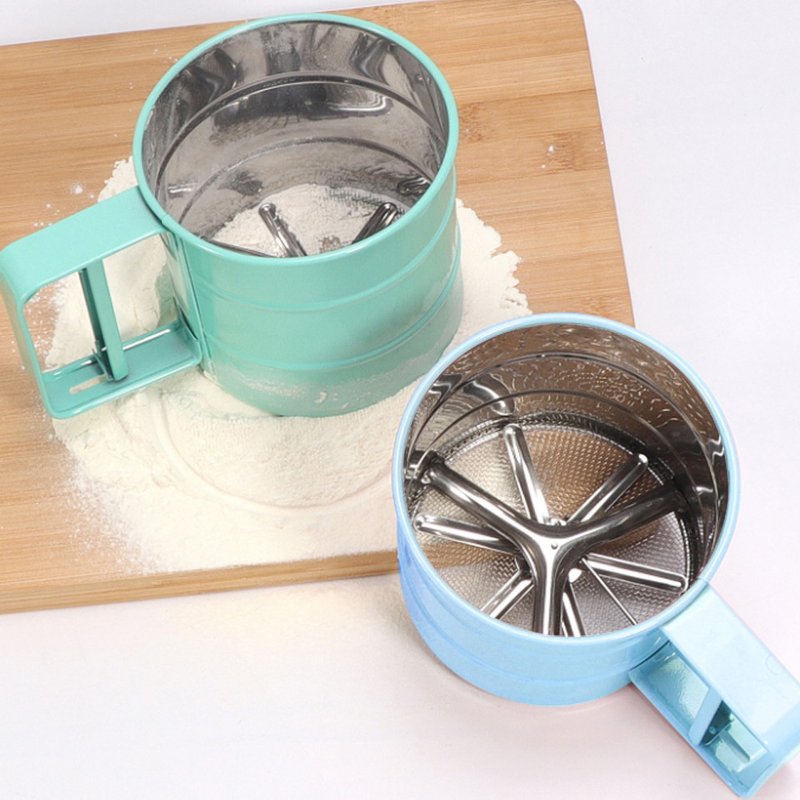 【OMORY】不锈钢半自动面粉筛 - 其他 - 不锈钢 透明