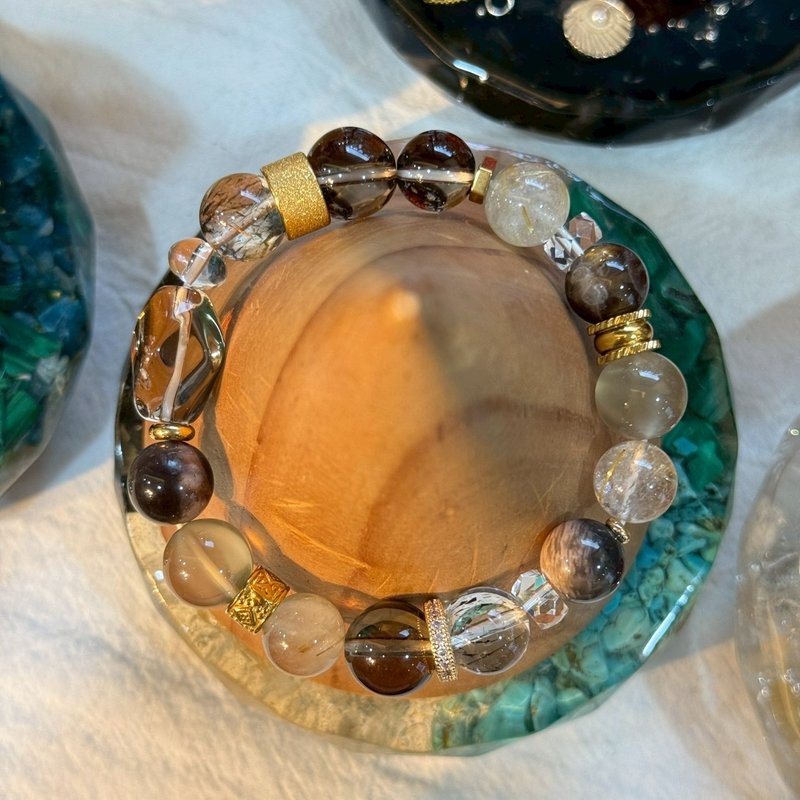 稳财聚光能量手链 - 手链/手环 - 水晶 