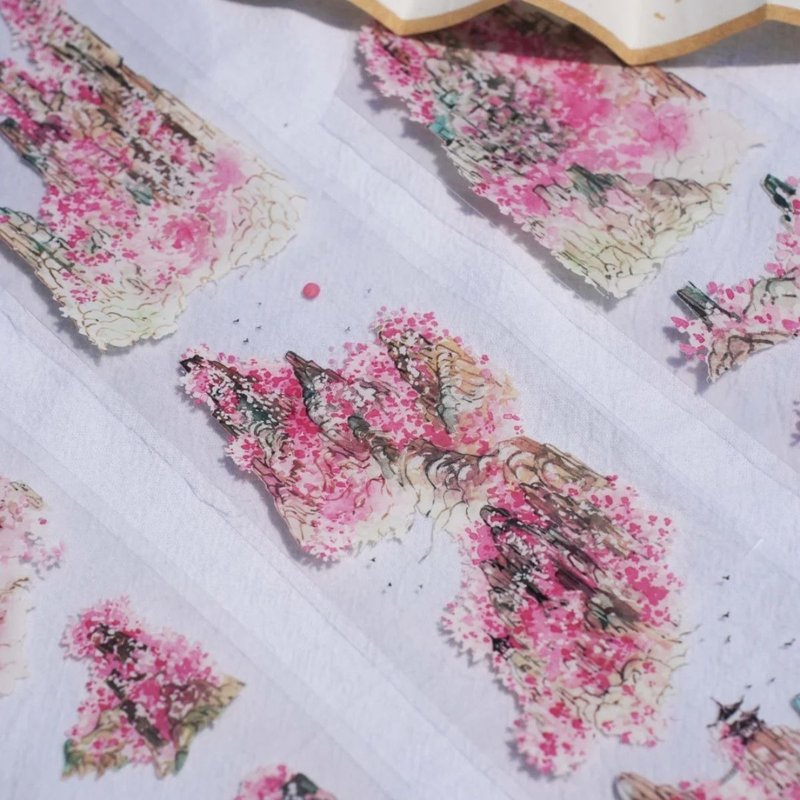 春山如笑 PET 膠帶 5米卷 - 纸胶带 - 其他材质 