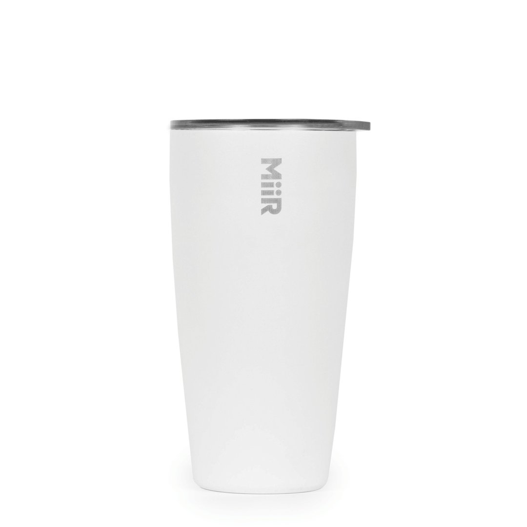 MiiR 双层真空 保温/保冰 随行杯 16oz/473ml 时尚白 (滑盖开关) - 保温瓶/保温杯 - 不锈钢 白色
