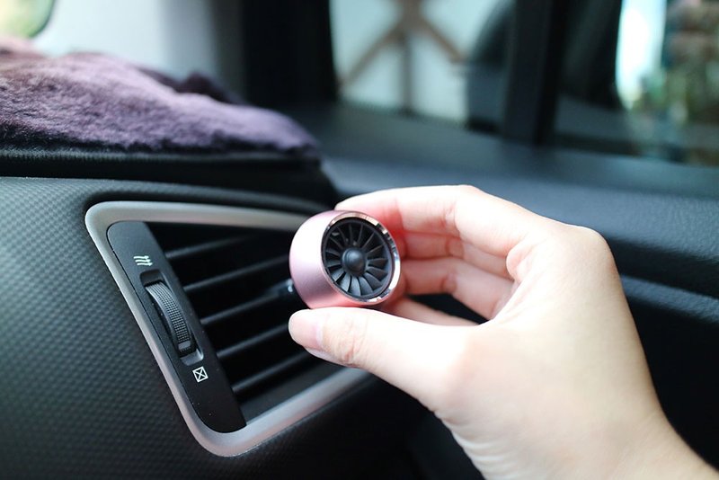 KENLUCK LIFESTYLE DIFFUSER 香氛风扇 (玫瑰金) - 香薰/精油/线香 - 其他金属 粉红色