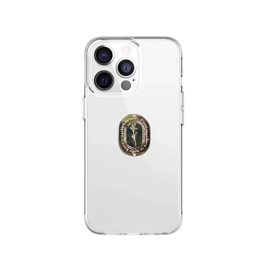 不发黄背板 小金牌透明iPhone 手机壳 - 手机壳/手机套 - 塑料 透明