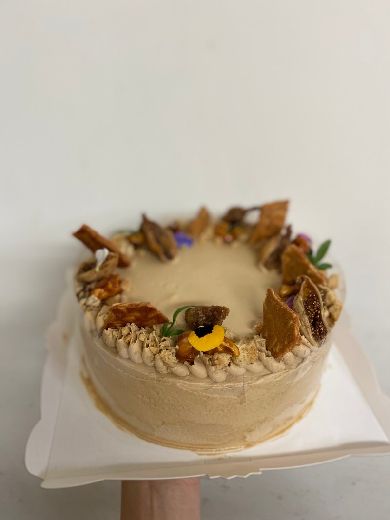 Tuxedo Cat Handmade　塔西躲猫猫 -榛果咖啡蛋糕 - 蛋糕/甜点 - 新鲜食材 
