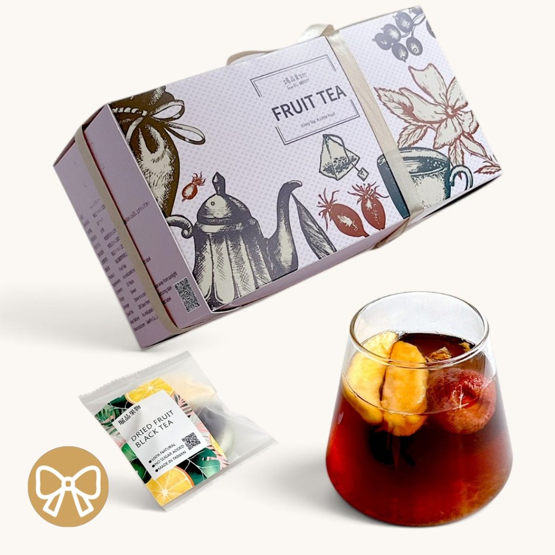 自由双拼系 | Fruit Tea | 阿萨姆水果红茶 10 入・纯粹果香无甜菊 - 茶 - 新鲜食材 