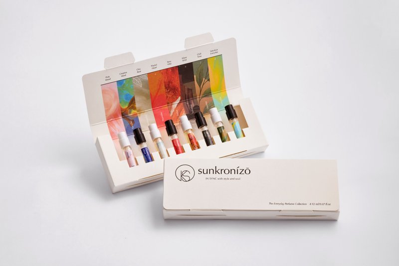 (双11限定优惠) Everyday Perfume Collection 2ml X 8 支淡香 - 香水/香膏 - 玻璃 