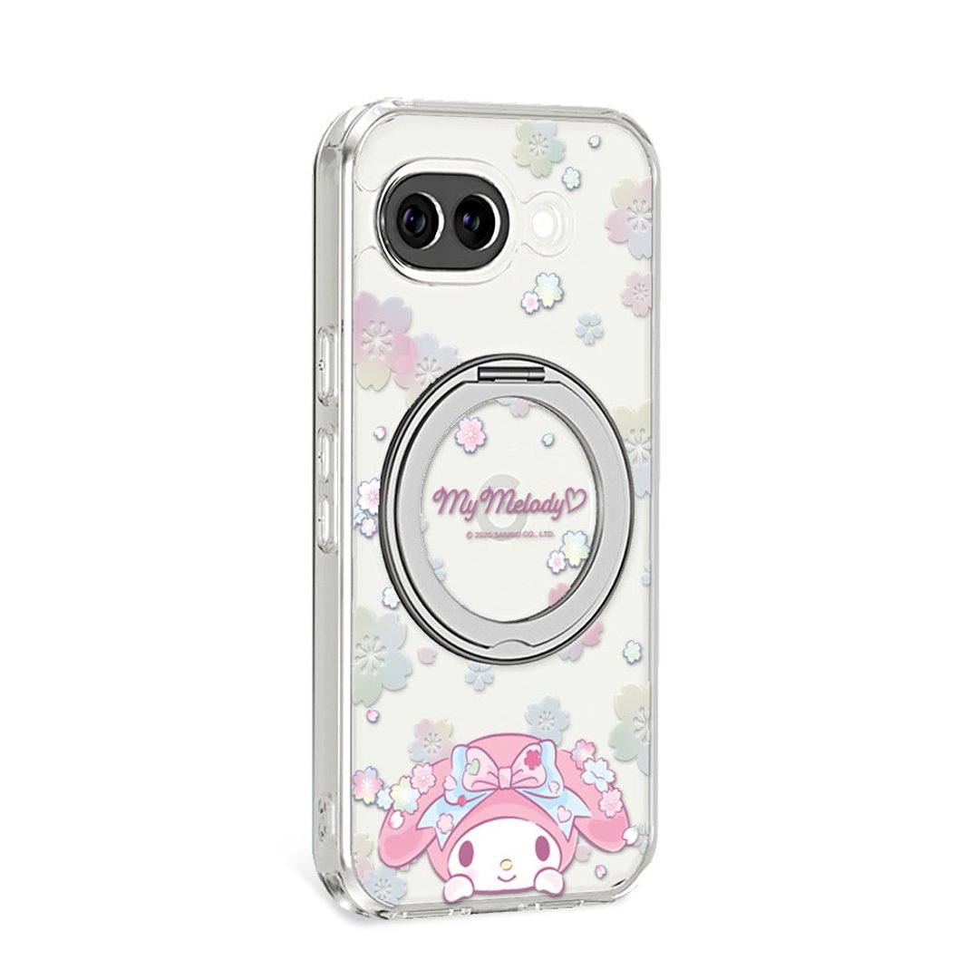 Pixel 10a/Xperia 1 VIII 精孔镜头保护 360 磁吸立架壳 - 樱花美乐蒂 - 手机壳/手机套 - 其他材质 多色