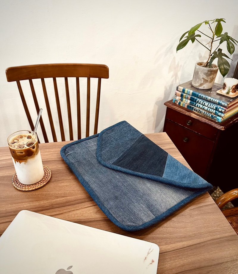 2023文博会【Story Wear】手工丹宁伞状拼接电脑包 - 电脑包 - 其他材质 