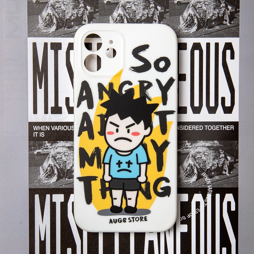 AUG8 STORE 愤怒小男 SoAngry 雾面iPhone手机壳&手机 - 手机壳/手机套 - 其他材质 