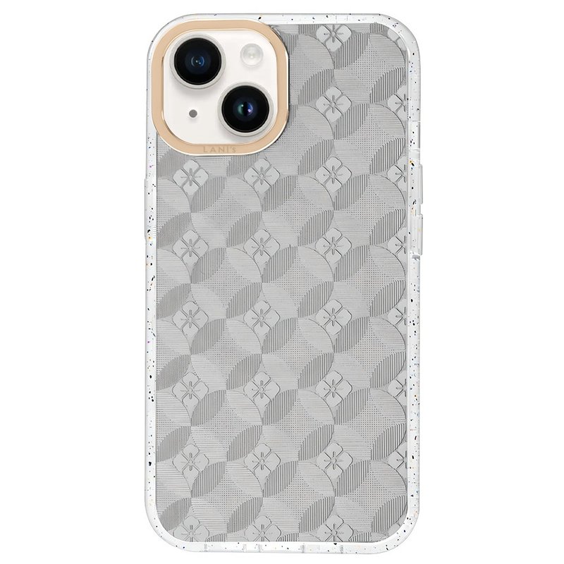 光雕系列－京都印象 透彩框 镜面磁吸版 iPhone 防摔壳 - 手机壳/手机套 - 环保材料 银色