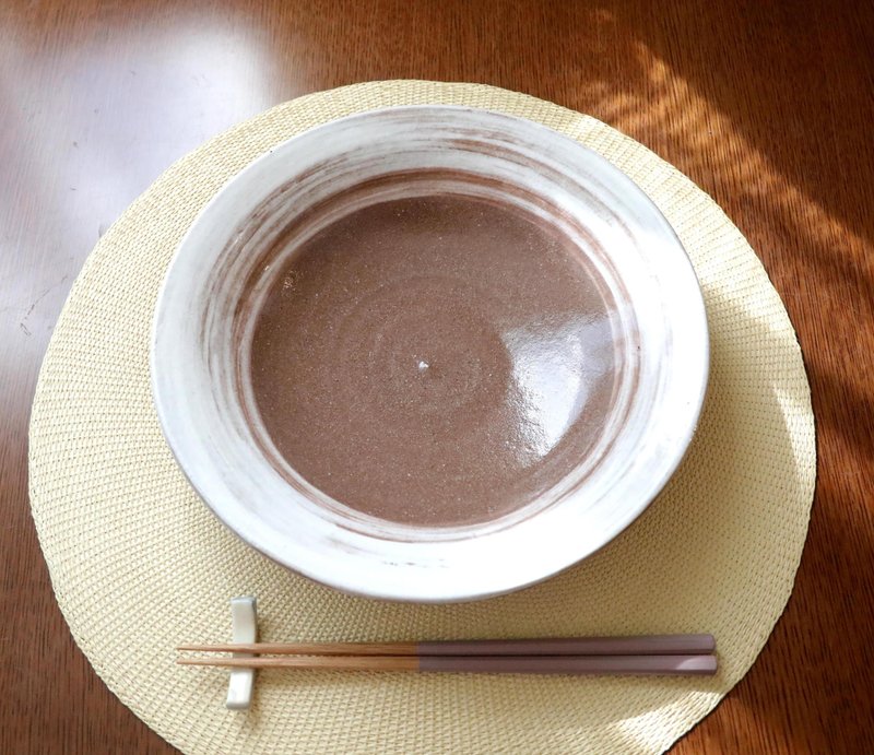 刷纹土香口沿壶 - 碗 - 陶 咖啡色