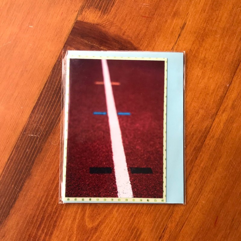 手工限量小万用卡片-人生跑道-台湾景点 - 卡片/明信片 - 纸 多色