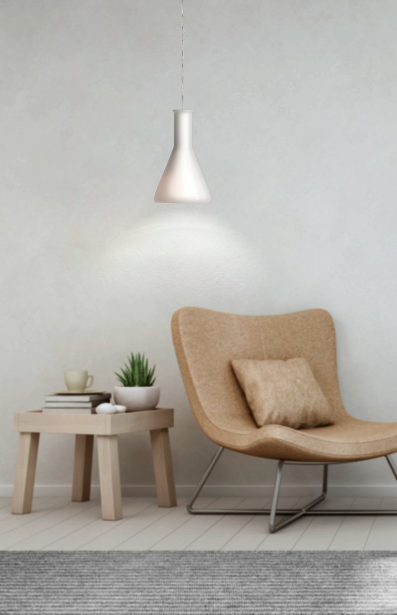 【交换礼物】EGLO奥地利灯饰 | 玻璃蛋白石造型 | 吊灯 - 灯具/灯饰 - 玻璃 白色