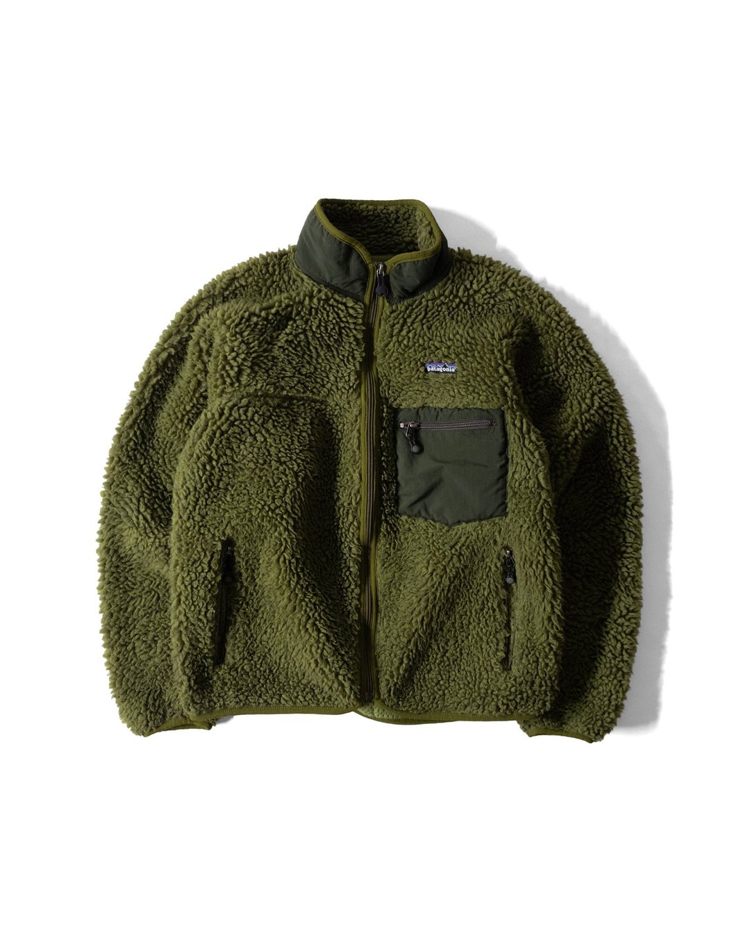 A PRANK DOLLY -品牌PATAGONIA Retro-X Deep Pile军绿长刷毛外套 - 男装外套 - 聚酯纤维 绿色