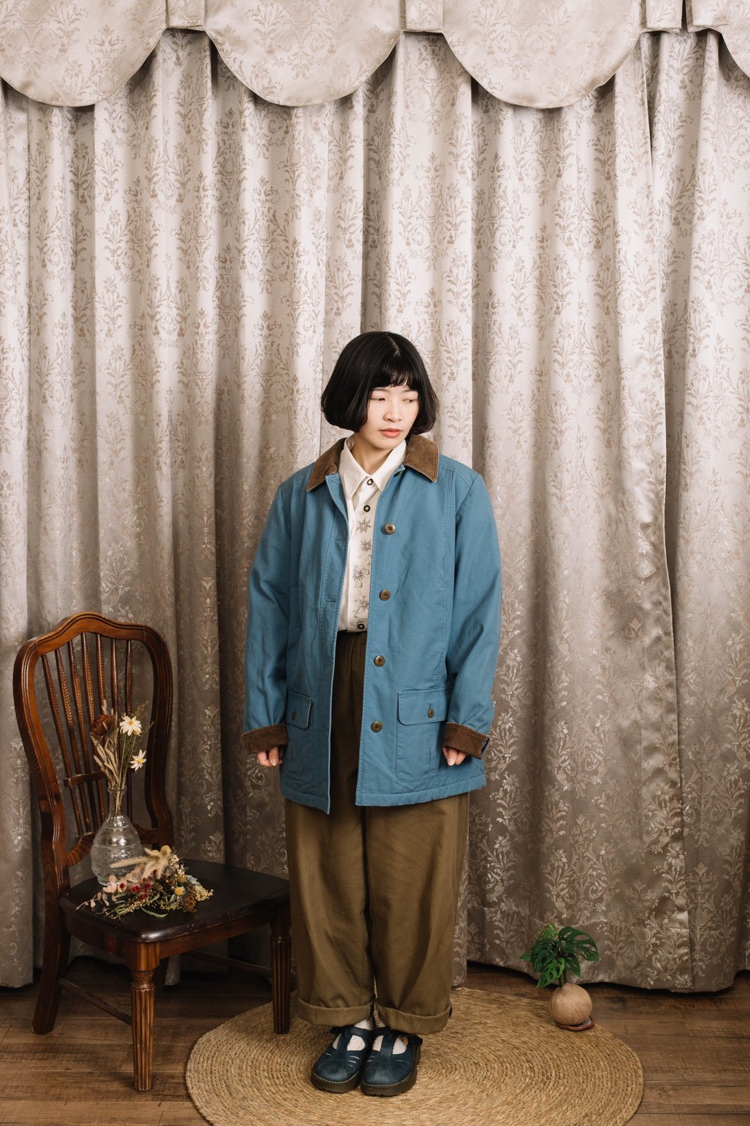 L.L.Bean.猎装外套.古着【初恋贩卖所】Vintage.LL Bean.E116 - 女装休闲/机能外套 - 棉 