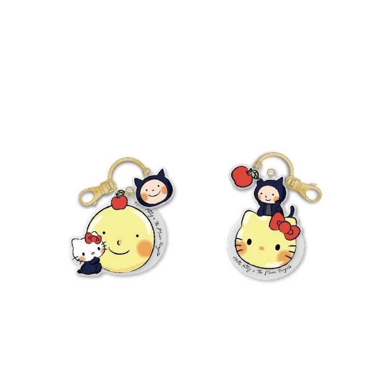 Hello Kitty x月亮忘记了造型悠游卡(月亮/抱抱) - 造型悠游卡/交通卡 - 其他材质 