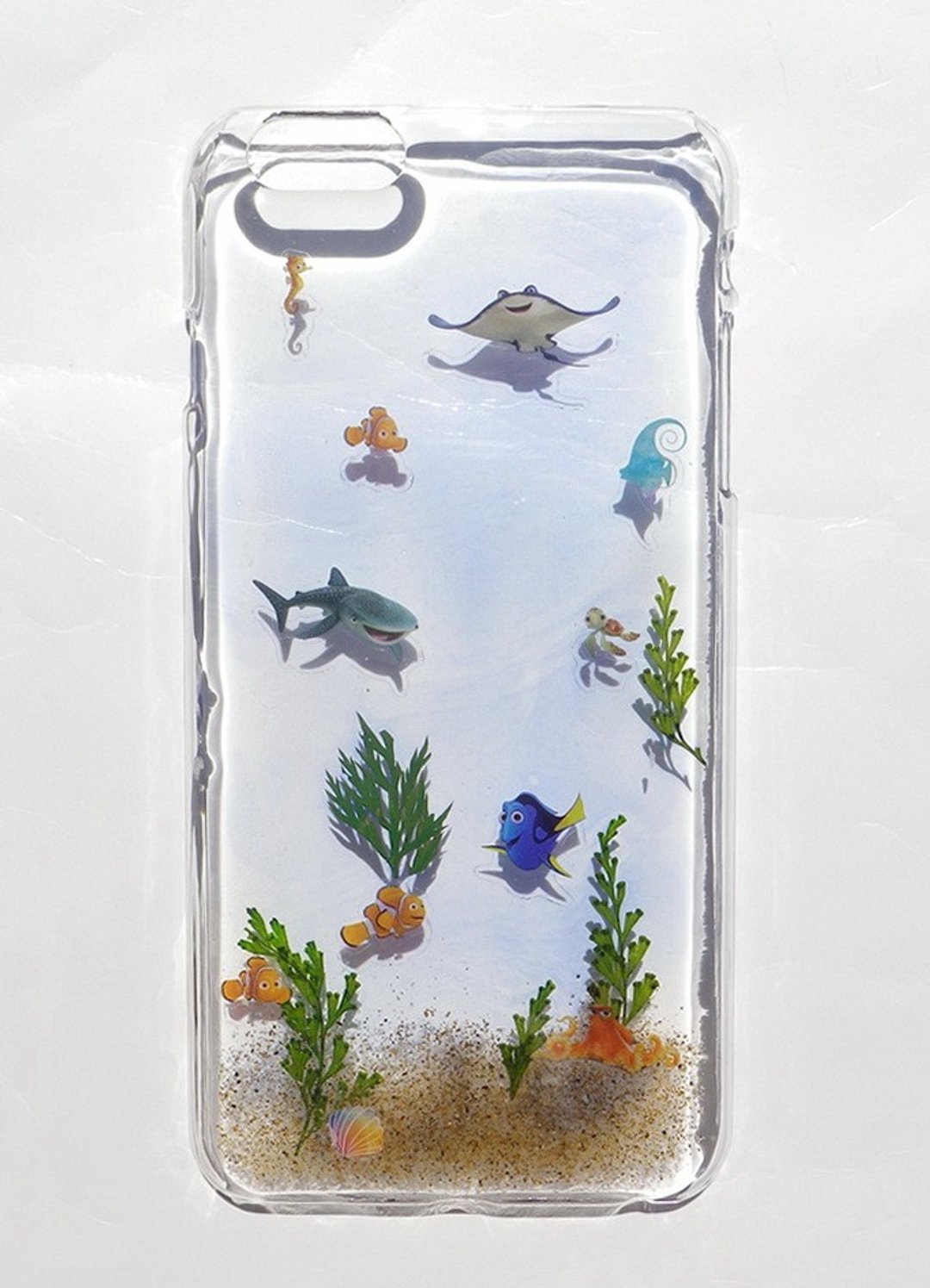 Anny's workshop手作押花手机保护壳，iphone 6 plus, iphone 6S plus, 我的海底世界(现货) - 手机壳/手机套 - 塑料 
