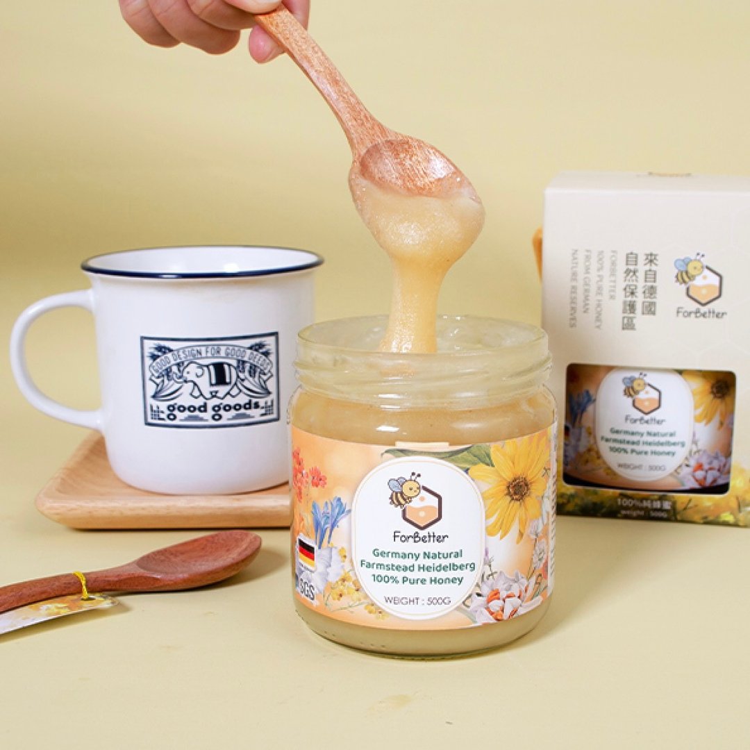 弗贝多ForBetter蜂蜜搅拌汤匙 品味德国蜂蜜首选 弗贝多好生活 - 餐刀/叉/匙组合 - 木头 卡其色