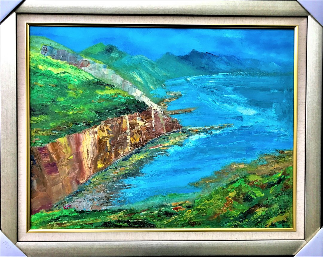 海畔 包邮  挂画壁画 装饰画 疗愈画 背景墙画 欧式油画 印象派 - 海报/装饰画/版画 - 棉 多色