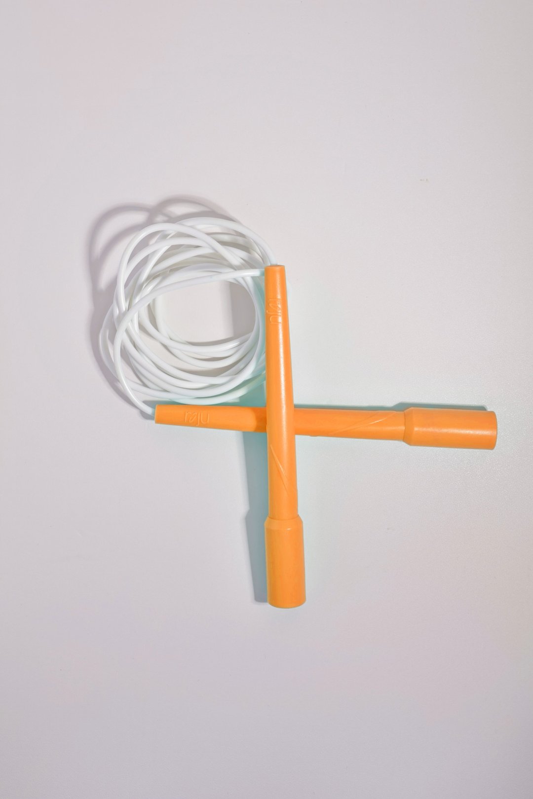 【J3】跳绳 速度绳 3米 (长柄-柑橘橙) - 运动/健身用品 - 塑料 橘色