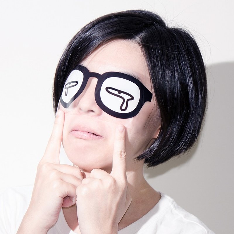 白目变脸贴－哭哭(看得见) 派对 婚礼 直播 - 贴纸 - 防水材质 