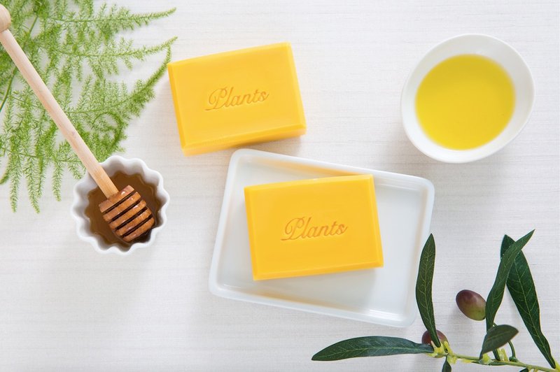 乳木蜂蜜马赛皂 I 润肤系列 I 经典配方 I 滋润保湿 I 干性肌肤 - 沐浴用品 - 植物．花 橘色