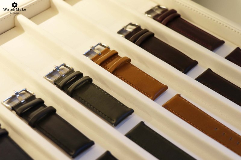 意大利植鞣革环保表带—Apple Watch适用 - 表带 - 真皮 多色