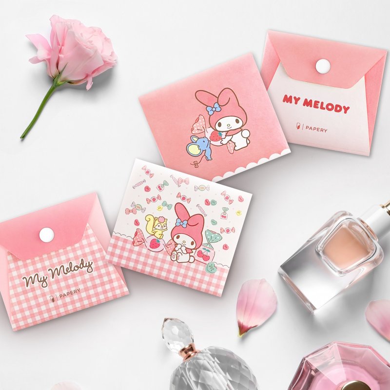 定制化礼物 MASKfolio S 口罩套 Sanrio - Melody - Classic - 口罩 - 纸 