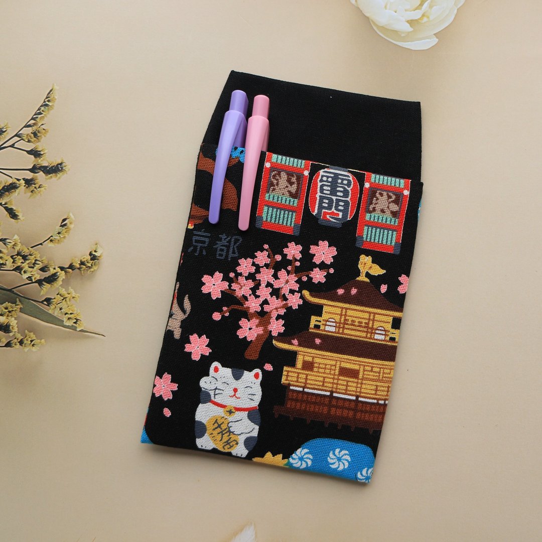 【大和】口袋型笔袋 护理师笔袋 医师笔袋 老师笔袋 - 铅笔盒/笔袋 - 棉 蓝色