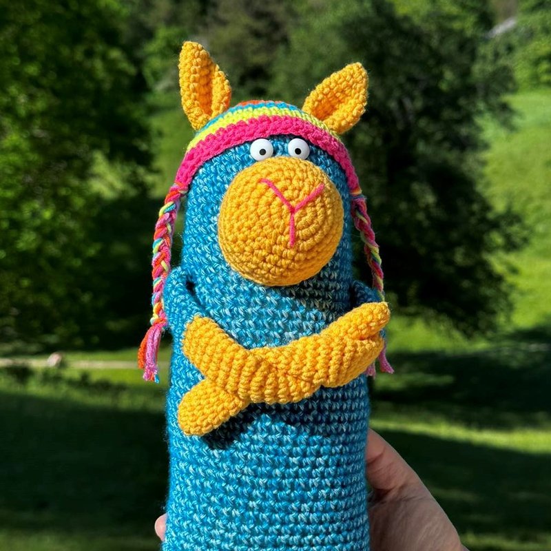 Llama Alpaca Stuffed Toy, doll llama, soft llama toy, handmade alpaca - 玩具/玩偶 - 其他材质 