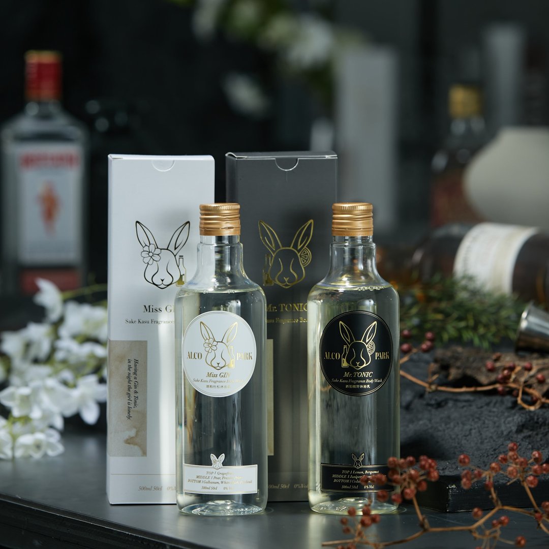 【情人节礼物】【ALCOPARK】Gin Tonic 调酒沐浴乳超值组 - 沐浴用品 - 塑料 黑色