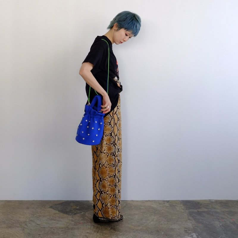 kirakira 2way shoulder (C24003) - 侧背包/斜挎包 - 聚酯纤维 多色