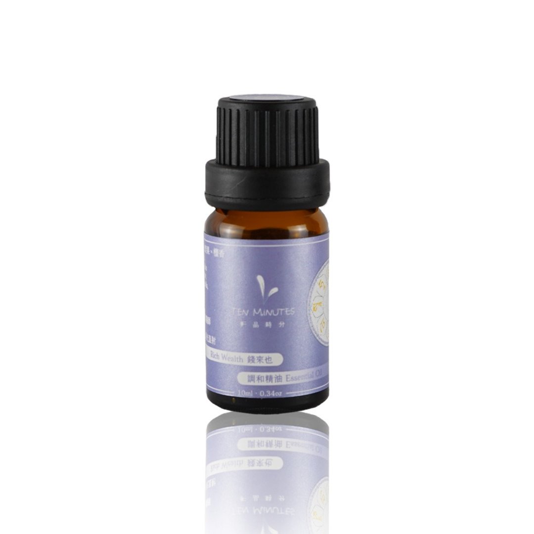 【钱来也】复方精油10ml 调和精油 办公 工作 香氛 - 香薰/精油/线香 - 玻璃 