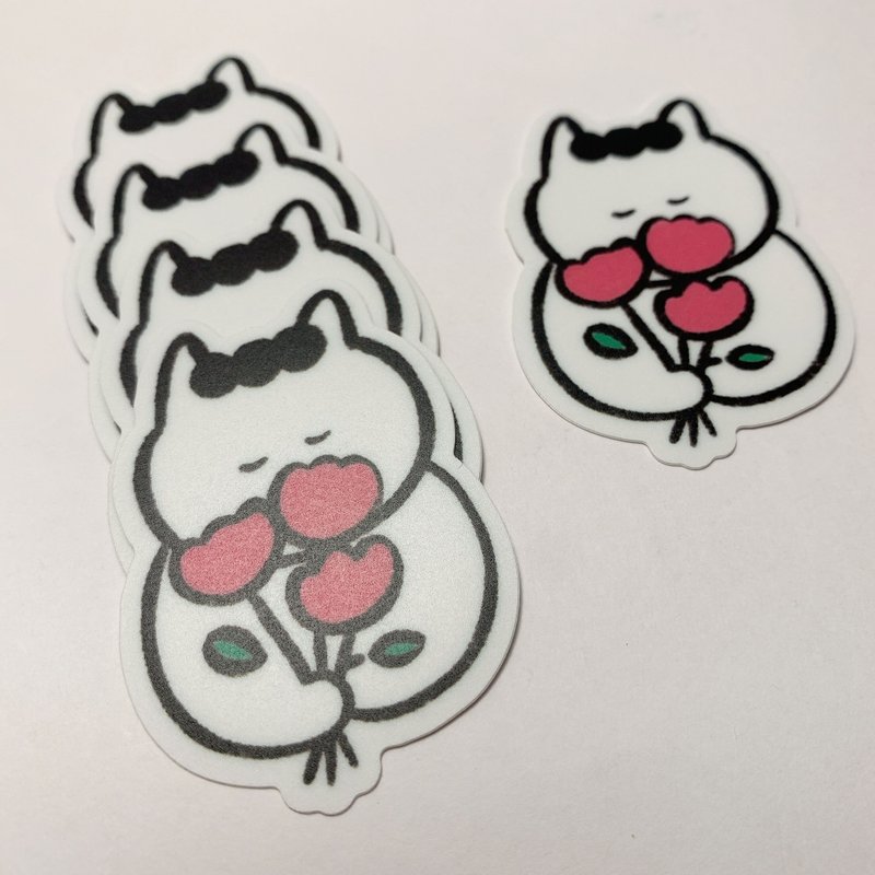 【防水贴纸】猫咪单单的舒适圈 刀模贴纸 共9款 现货 - 贴纸 - 纸 