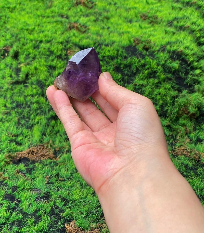 能量摆饰-天然紫晶骨干 紫水晶 招财 智慧 开运 快速出货 - 摆饰 - 水晶 紫色