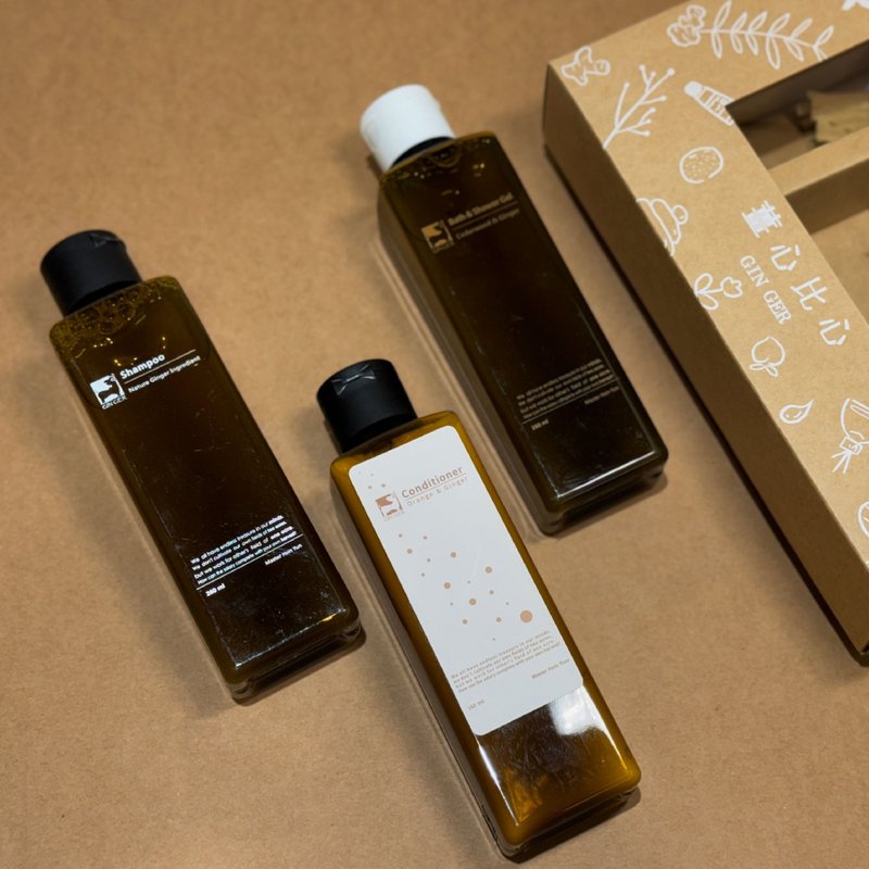 【GIN-GER】特别限定-温姜物语礼盒 - 洗发用品 - 浓缩/萃取物 