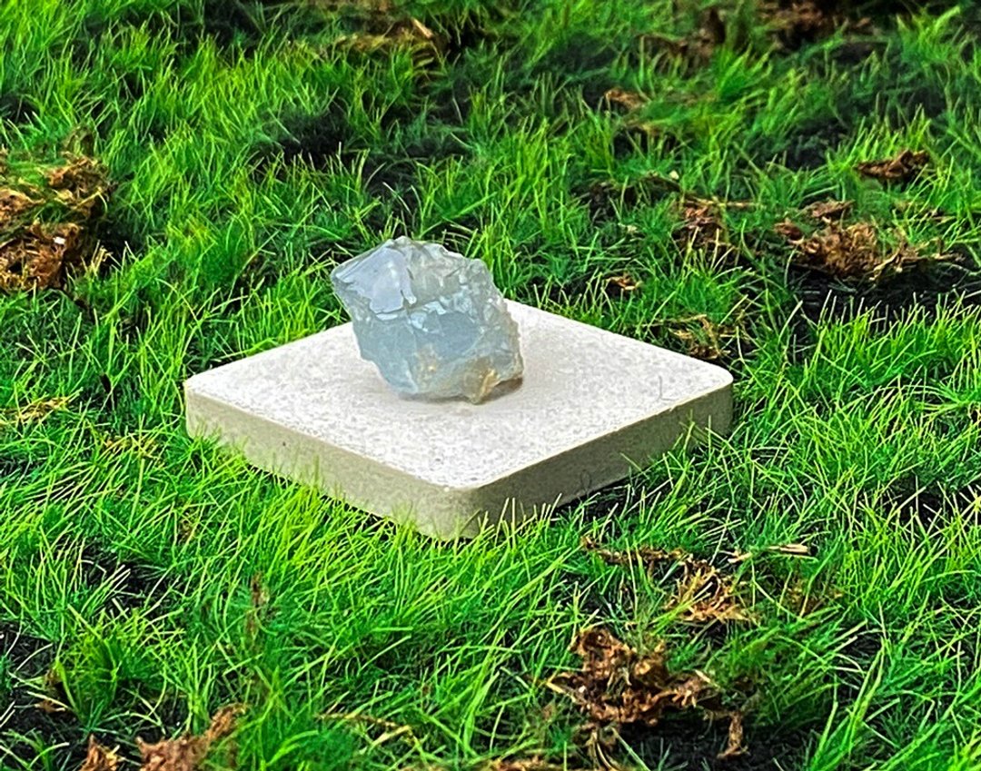 能量摆饰-天然可爱能量原矿小天青石 疗愈 治愈 快速出货 - 摆饰 - 水晶 蓝色