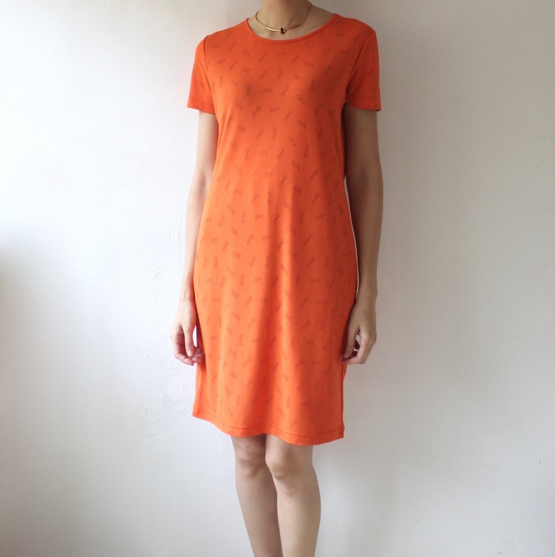 FOAK古着 /库存新品/YSL波斯菊色透肤洋装 - 洋装/连衣裙 - 其他材质 