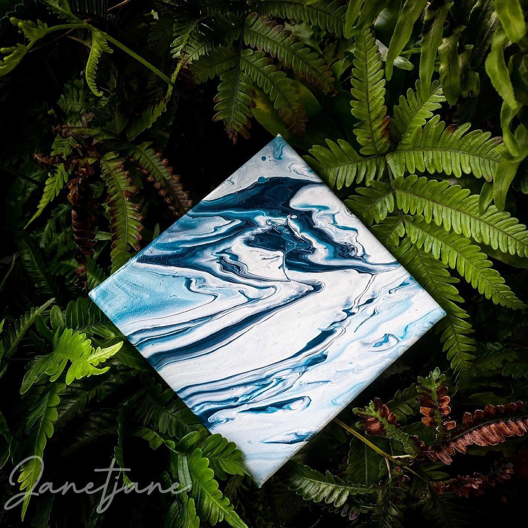Ocean 海洋系・微醺体验盒 Tipsy Box | 两幅作品 - 插画/绘画/写字 - 其他材质 蓝色