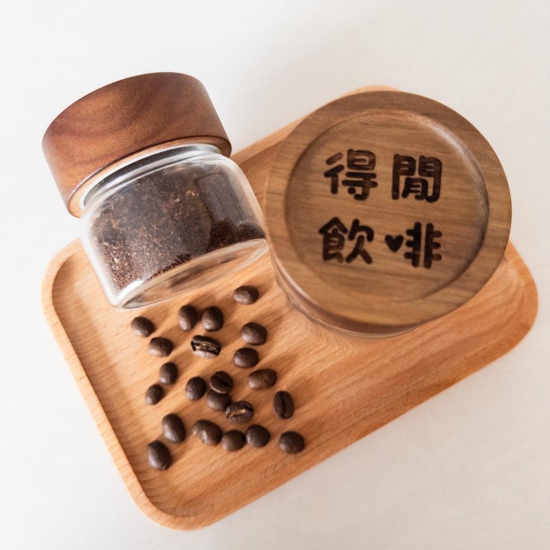 咖啡玻璃瓶 - 咖啡壶/周边 - 玻璃 咖啡色